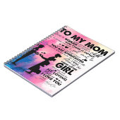 Schattige brief aan mam | Fantastisch cadeau aan m Notitieboek (Linkerzijde)