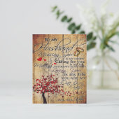 Schattige brief aan man | Mooi cadeau | Kaart (Staand voorkant)