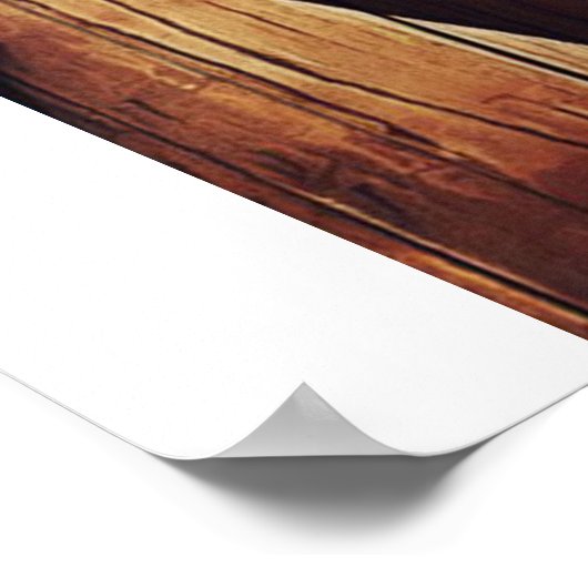 Schattige brief aan vrouw, liefdevol cadeau, poster (Hoek)