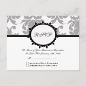 SCHATTIGE BRIEFKAART RSVP (Voorkant)