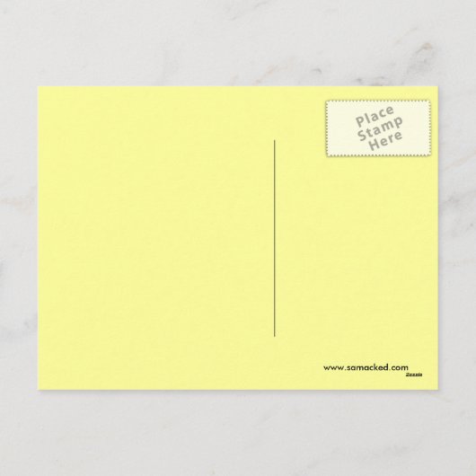 Schattige Briefkaart voor Thanksgiving van Turkije (Achterkant)