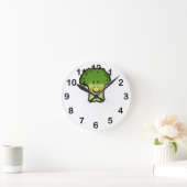 schattige broccoli ronde klok (Huis)