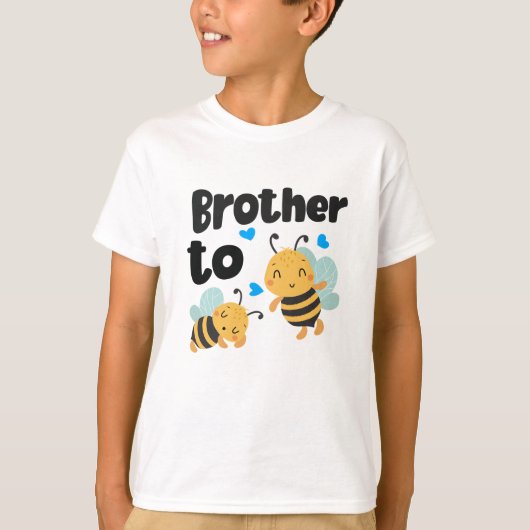 Schattige "Brother to be" T-shirt (Voorkant)