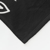 Schattige bruid gaat naar de kapel vrijgezellenfee fleece deken (Hoek)