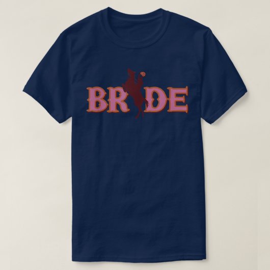 Schattige bruidsmeisje vrijgezellenfeest bruid cow t-shirt (Design voorkant)