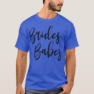 Schattige bruidsmeisje vrijgezellenfeest bruid's b t-shirt