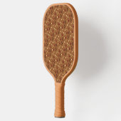 Schattige bruin Fitness Pro Pickleball Paddle (Links)