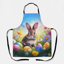 Schattige bruin paashaas Baby Bunny Schort