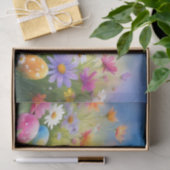 Schattige bruin paashaas Baby Bunny Tissuepapier (Geschenk)