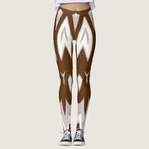 Schattige bruin "Ratti_Creative_Arts" Leggings
