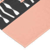 Schattige bruin, zwart en wit vet vierkantjes patr tafelkleed (Gekanteld)