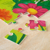 Schattige Bruine Beer Cartoon Legpuzzel (Zijkant)