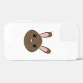 Schattige bruine Bunny Case-Mate iPhone Case (Achterkant (horizontaal))