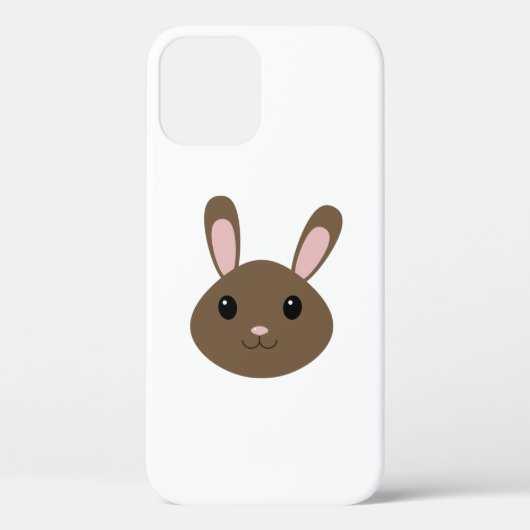 Schattige bruine Bunny Case-Mate iPhone Case (Achterkant)