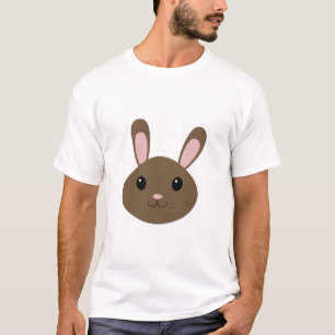 Schattige bruine Bunny T-shirt