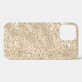 Schattige bruine cheeta luipaard huid print patroo Case-Mate iPhone case (Achterkant (horizontaal))