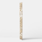 Schattige bruine cheeta luipaard huid print patroo Case-Mate iPhone case (Achterkant / Rechts)