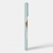 SCHATTIGE BRUINE DACHSHUND PUPPY DOG Case-Mate iPhone CASE (Achterkant / Rechts)