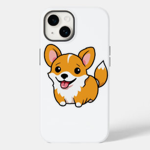 Schattige Bruine Hond iPhone Case Style met Cutene