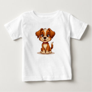 Schattige bruine puppy voor hondenliefhebbers