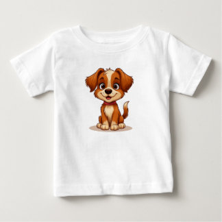 Schattige bruine puppy voor hondenliefhebbers