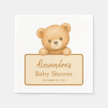 Schattige Bruine Teddydbeer Geslachtsneutrale Baby