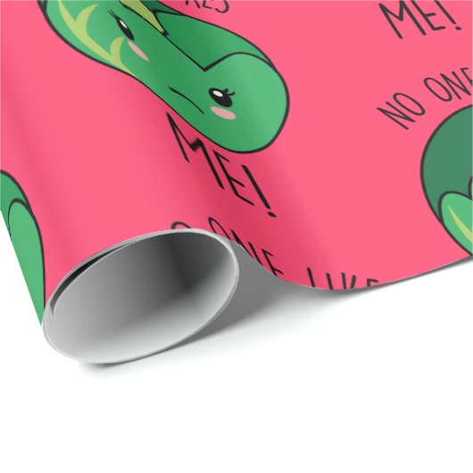 Schattige Brussel Sprout Xmas Kerst Wrapping Papie Cadeaupapier (Rol Hoek)