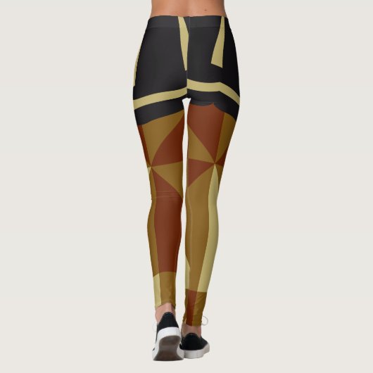 Schattige Buffalo Plaid Pattern Leggings (Achterkant)