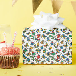 Schattige Bugs en Insecten Cadeaupapier