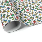 Schattige Bugs en Insecten Cadeaupapier (Rol Hoek)