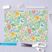 Schattige Bugs Funny Floral Spring Summer Pastel G Tissuepapier (Craft)