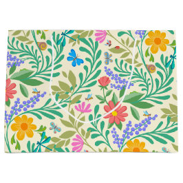 Schattige Bugs Grappige Bloemrijke Lente Zomer Pas Groot Cadeauzakje