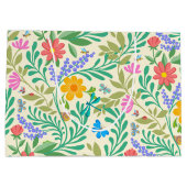 Schattige Bugs Grappige Bloemrijke Lente Zomer Pas Groot Cadeauzakje (Achterkant)