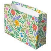 Schattige Bugs Grappige Bloemrijke Lente Zomer Pas Groot Cadeauzakje (Achterkant Gekanteld)