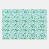 Schattige buitenaards thema inpakpapier vel (Voorkant 2)