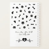 Schattige Bulldog 2026 Planner Boek | Grappige Bul (Achterkant)