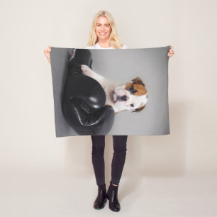 Schattige Bulldog Boxer Engels Bulldog Lover Gift Fleece Deken