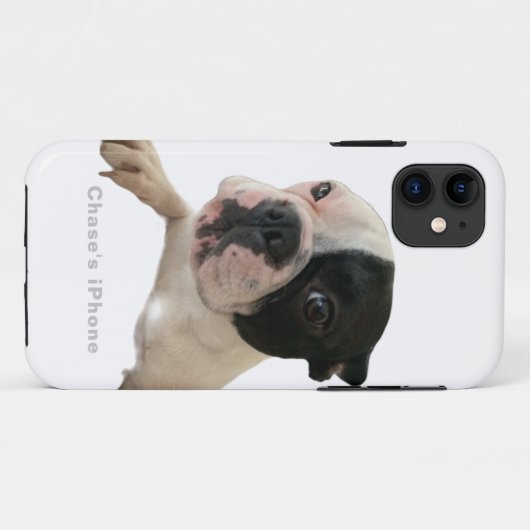 Schattige Bulldog Chase's Case-Mate iPhone Case (Achterkant (horizontaal))
