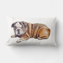 Schattige Bulldog Puppy Wit