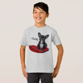 Schattige Bulldog T-shirt (Voorkant volledig)
