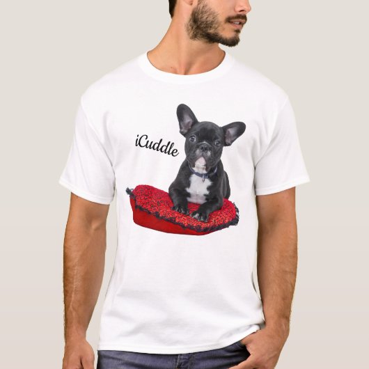 Schattige Bulldog T-shirt (Voorkant)