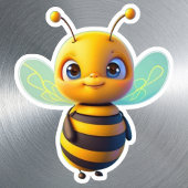Schattige BumbleBee Insect Dierlijke Cartoon Graph Sticker