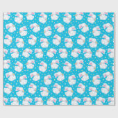 Schattige Bunnies Cadeaupapier (Vlak)