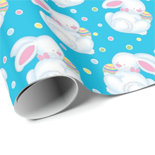 Schattige Bunnies Cadeaupapier (Rol Hoek)