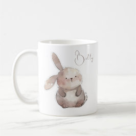 Schattige Bunny 2, gepersonaliseerd Koffiemok