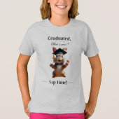 Schattige Bunny Afstuderen T-Shirt - Klasse van (Voorkant)