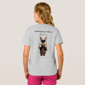 Schattige Bunny Afstuderen T-Shirt - Klasse van (Achterkant volledig)