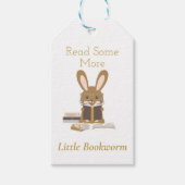 Schattige Bunny Bladwijzer Kinder Book Lover Cadeaulabel (Voorkant)