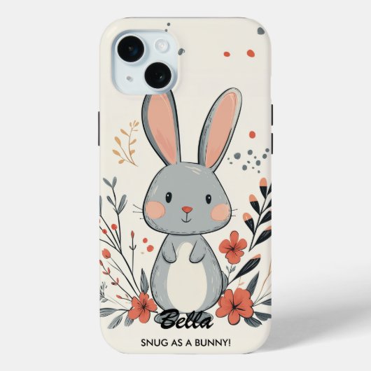 Schattige Bunny Charm - Gezellige & Schattigee Vib Case-Mate iPhone Case (Achterkant)