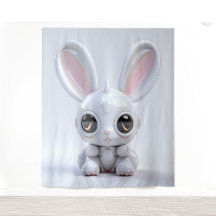 Schattige Bunny Ears Tapestry